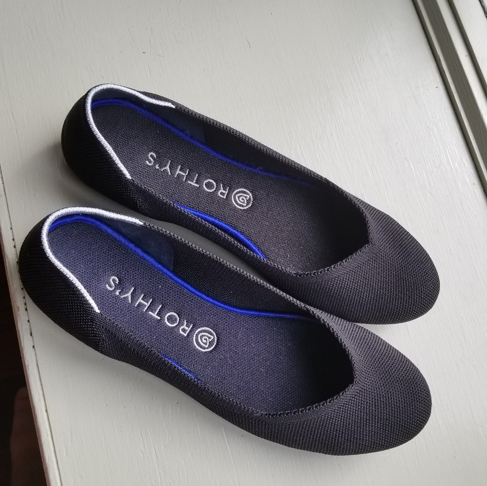 Rothy's Black Solid Flat